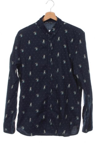 Herrenhemd Bershka, Größe S, Farbe Blau, Preis 6,71 €
