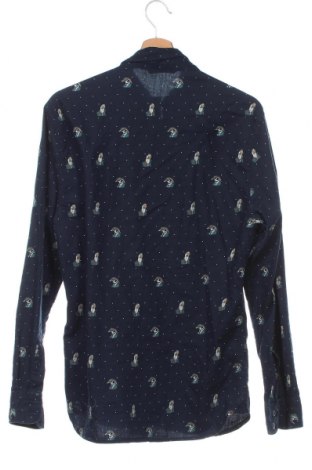 Herrenhemd Bershka, Größe S, Farbe Blau, Preis 6,71 €