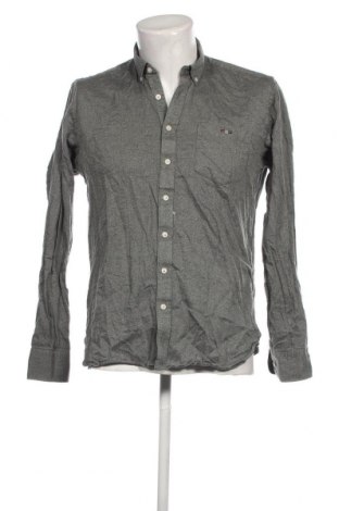 Ανδρικό πουκάμισο Bison, Μέγεθος M, Χρώμα Πράσινο, Τιμή 11,57 €