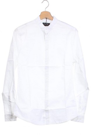 Ανδρικό πουκάμισο Boohoo, Μέγεθος XS, Χρώμα Λευκό, Τιμή 13,04 €