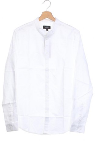 Herrenhemd Boohoo, Größe L, Farbe Weiß, Preis 13,04 €
