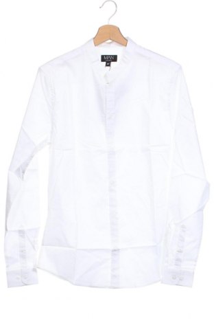 Herrenhemd Boohoo, Größe M, Farbe Weiß, Preis 23,71 €