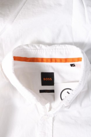 Ανδρικό πουκάμισο Boss Orange, Μέγεθος XL, Χρώμα Λευκό, Τιμή 100,21 €