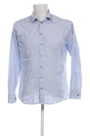 Ανδρικό πουκάμισο Bosweel, Μέγεθος L, Χρώμα Μπλέ, Τιμή 12,62 €