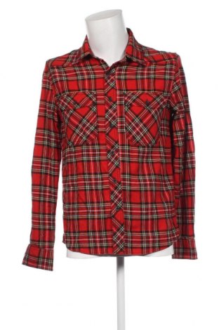 Herrenhemd Brandit, Größe S, Farbe Rot, Preis € 4,73