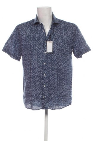 Ανδρικό πουκάμισο Bruun & Stengade, Μέγεθος L, Χρώμα Μπλέ, Τιμή 55,67 €