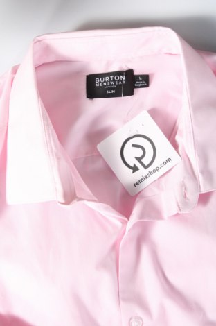 Мъжка риза Burton of London, Размер L, Цвят Розов, Цена 77,00 лв.