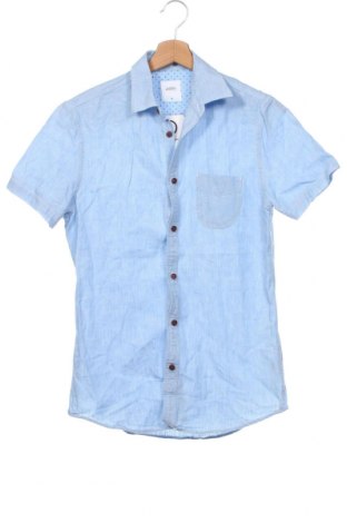 Ανδρικό πουκάμισο Burton of London, Μέγεθος XS, Χρώμα Μπλέ, Τιμή 10,42 €