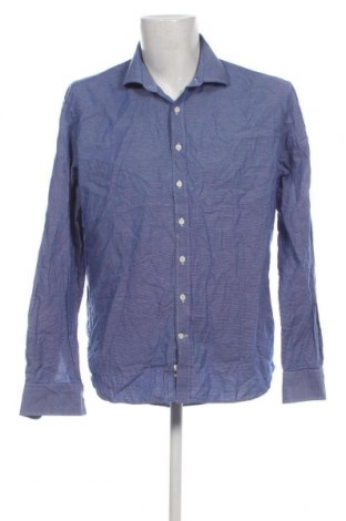 Мъжка риза Cafe Coton, Размер XL, Цвят Син, Цена 34,00 лв.