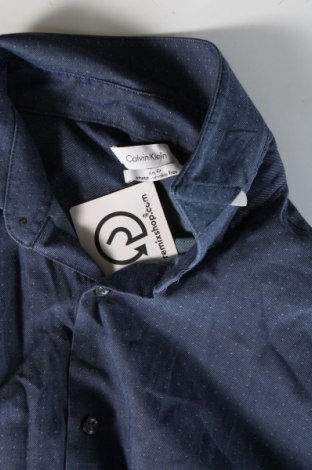 Ανδρικό πουκάμισο Calvin Klein, Μέγεθος L, Χρώμα Μπλέ, Τιμή 16,68 €