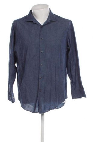 Herrenhemd Calvin Klein, Größe L, Farbe Blau, Preis € 16,68