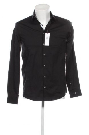 Ανδρικό πουκάμισο Calvin Klein, Μέγεθος S, Χρώμα Μαύρο, Τιμή 43,30 €