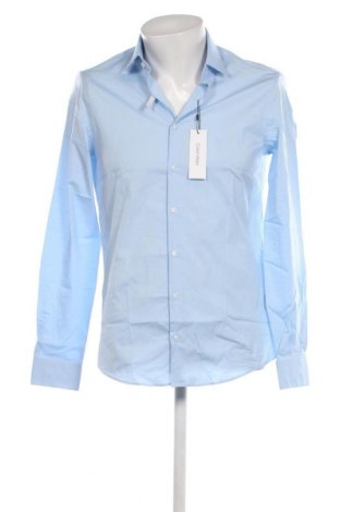 Мъжка риза Calvin Klein, Размер M, Цвят Син, Цена 84,00 лв.