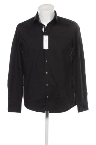 Мъжка риза Calvin Klein, Размер L, Цвят Черен, Цена 140,00 лв.