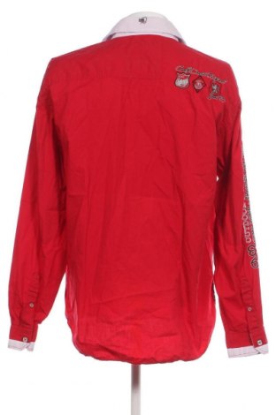 Ανδρικό πουκάμισο Camp David, Μέγεθος XXL, Χρώμα Κόκκινο, Τιμή 15,96 €