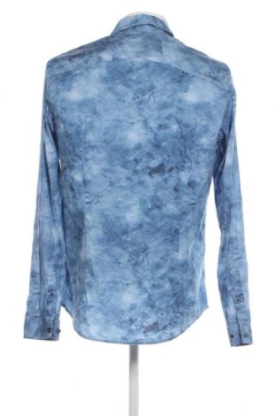 Ανδρικό πουκάμισο Cast Iron, Μέγεθος XL, Χρώμα Μπλέ, Τιμή 23,54 €