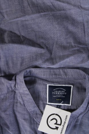 Мъжка риза Charles Tyrwhitt, Размер L, Цвят Син, Цена 46,75 лв.