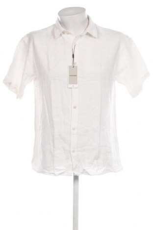 Мъжка риза Core By Jack & Jones, Размер L, Цвят Бял, Цена 46,20 лв.