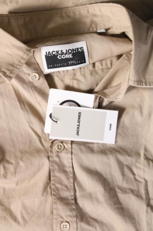 Ανδρικό πουκάμισο Core By Jack & Jones, Μέγεθος L, Χρώμα Καφέ, Τιμή 19,85 €