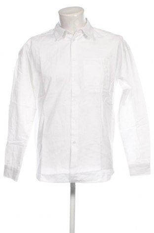 Мъжка риза Dan Fox X About You, Размер M, Цвят Бял, Цена 77,00 лв.