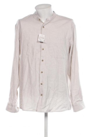Ανδρικό πουκάμισο Defacto, Μέγεθος XL, Χρώμα  Μπέζ, Τιμή 15,29 €