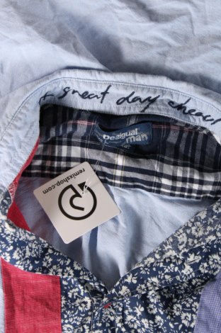 Ανδρικό πουκάμισο Desigual, Μέγεθος L, Χρώμα Πολύχρωμο, Τιμή 75,32 €