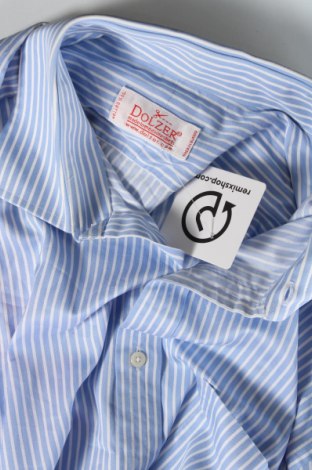Ανδρικό πουκάμισο Dolzer, Μέγεθος XL, Χρώμα Μπλέ, Τιμή 7,14 €