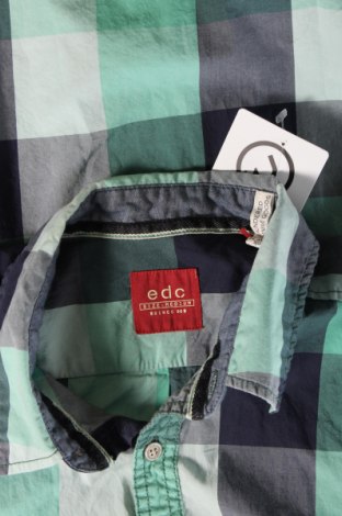 Męska koszula Edc By Esprit, Rozmiar M, Kolor Kolorowy, Cena 78,16 zł