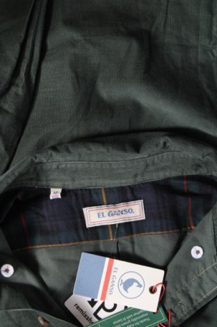 Ανδρικό πουκάμισο El Ganso, Μέγεθος M, Χρώμα Πράσινο, Τιμή 41,50 €