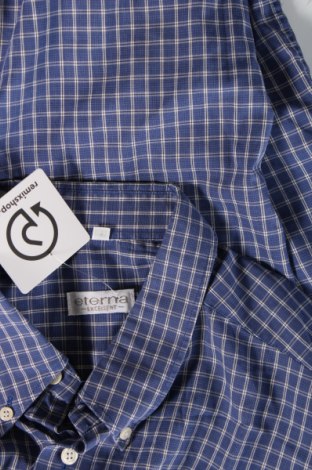 Ανδρικό πουκάμισο Eterna, Μέγεθος XL, Χρώμα Μπλέ, Τιμή 31,30 €