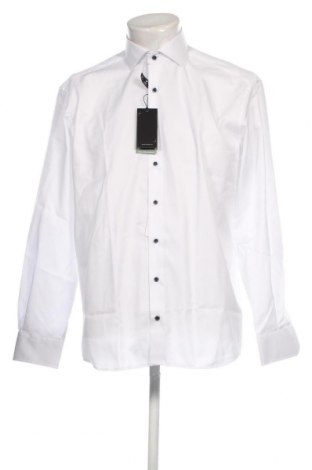 Ανδρικό πουκάμισο Eterna, Μέγεθος L, Χρώμα Λευκό, Τιμή 35,16 €