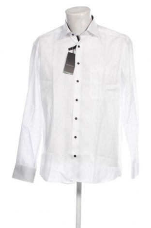 Ανδρικό πουκάμισο Eterna, Μέγεθος L, Χρώμα Λευκό, Τιμή 38,35 €