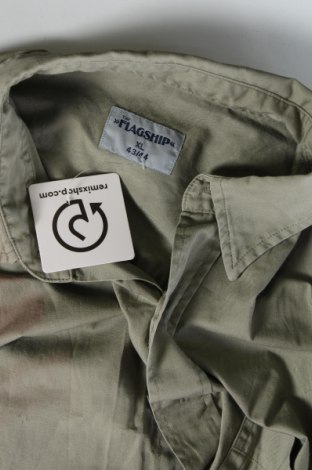 Ανδρικό πουκάμισο Flagship, Μέγεθος XL, Χρώμα Πράσινο, Τιμή 5,85 €