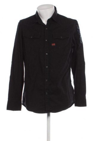 Ανδρικό πουκάμισο G-Star Raw, Μέγεθος L, Χρώμα Μαύρο, Τιμή 23,94 €