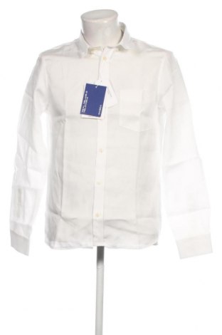 Ανδρικό πουκάμισο Gabba, Μέγεθος M, Χρώμα Λευκό, Τιμή 23,81 €
