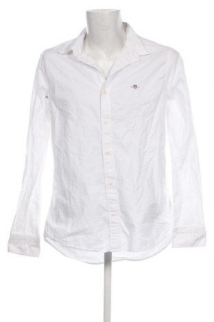 Мъжка риза Gant, Размер XL, Цвят Бял, Цена 161,00 лв.