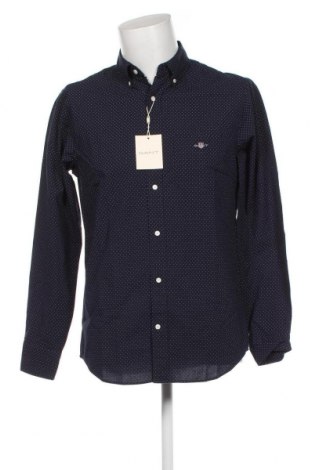 Herrenhemd Gant, Größe M, Farbe Blau, Preis 49,79 €
