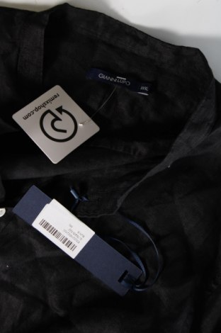 Ανδρικό πουκάμισο Gianni Lupo, Μέγεθος 3XL, Χρώμα Μαύρο, Τιμή 39,69 €