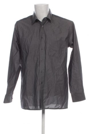 Ανδρικό πουκάμισο Giorgio, Μέγεθος L, Χρώμα Γκρί, Τιμή 10,76 €