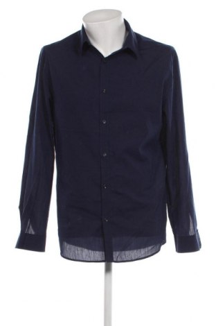 Ανδρικό πουκάμισο H&M, Μέγεθος L, Χρώμα Μπλέ, Τιμή 7,12 €