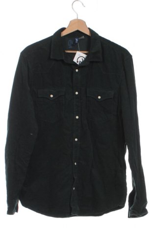 Ανδρικό πουκάμισο H&M Divided, Μέγεθος M, Χρώμα Πράσινο, Τιμή 9,87 €