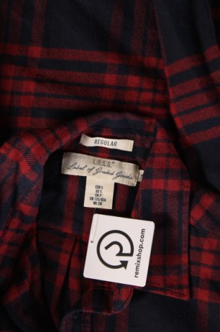 Herrenhemd H&M L.O.G.G., Größe S, Farbe Mehrfarbig, Preis 7,65 €