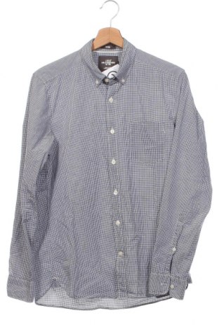 Ανδρικό πουκάμισο H&M L.O.G.G., Μέγεθος S, Χρώμα Γκρί, Τιμή 6,97 €