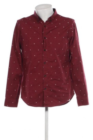 Ανδρικό πουκάμισο Hollister, Μέγεθος L, Χρώμα Κόκκινο, Τιμή 10,20 €