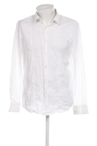 Herrenhemd Hugo Boss, Größe XL, Farbe Weiß, Preis 59,34 €