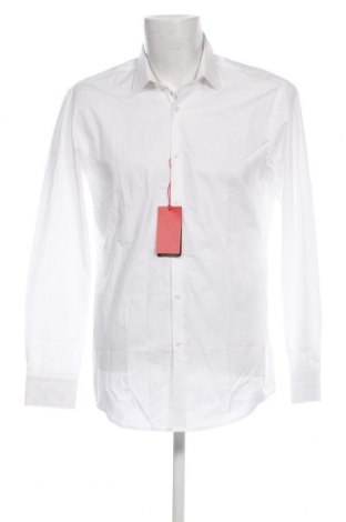 Ανδρικό πουκάμισο Hugo Boss, Μέγεθος L, Χρώμα Λευκό, Τιμή 105,77 €