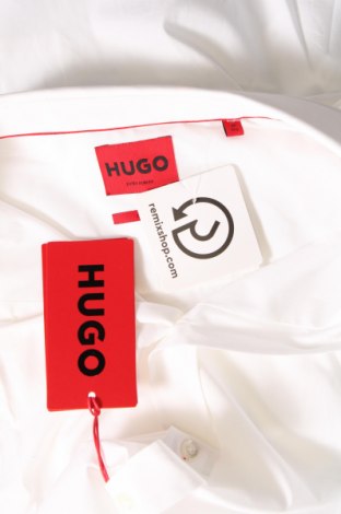 Herrenhemd Hugo Boss, Größe M, Farbe Weiß, Preis € 105,77