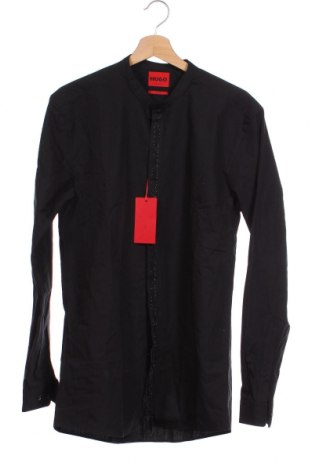 Ανδρικό πουκάμισο Hugo Boss, Μέγεθος L, Χρώμα Μαύρο, Τιμή 100,21 €