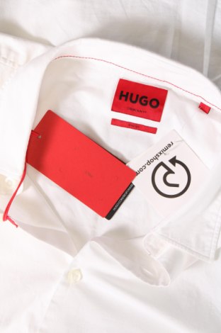 Herrenhemd Hugo Boss, Größe L, Farbe Weiß, Preis 105,77 €