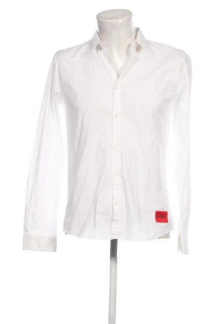 Herrenhemd Hugo Boss, Größe M, Farbe Weiß, Preis € 94,64